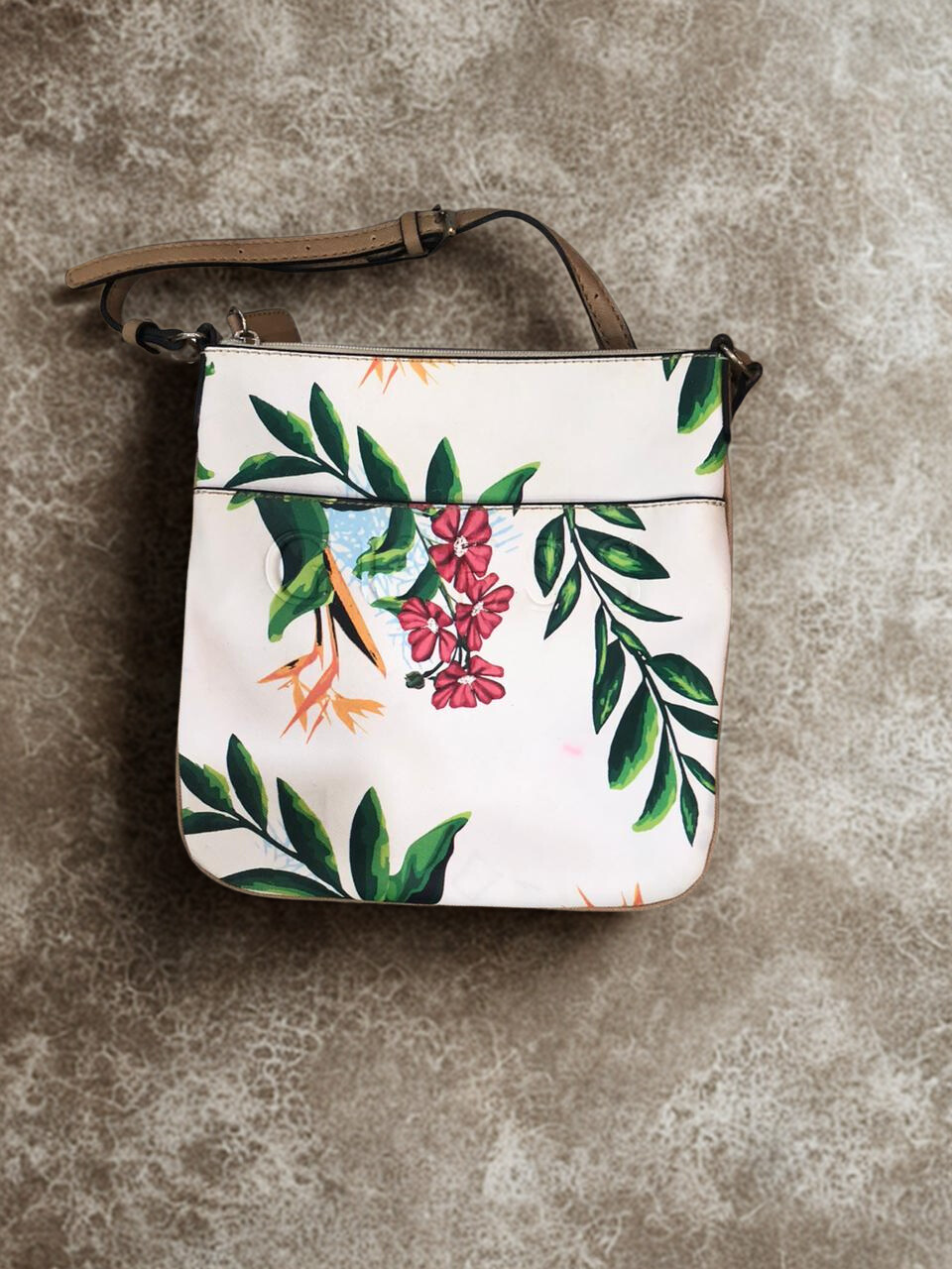 Guess Signature Tropical Crossbody